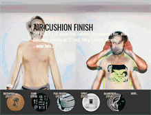 Tablet Screenshot of aircushionfinish.com
